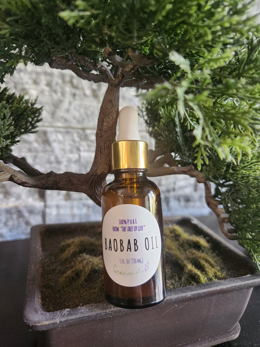 Hair Revitalizing Baobab Oil- 100% Pure // Believed Better than Argan Oil